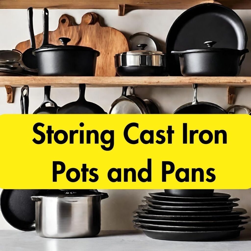 Storing Cast Iron Pots and Pans