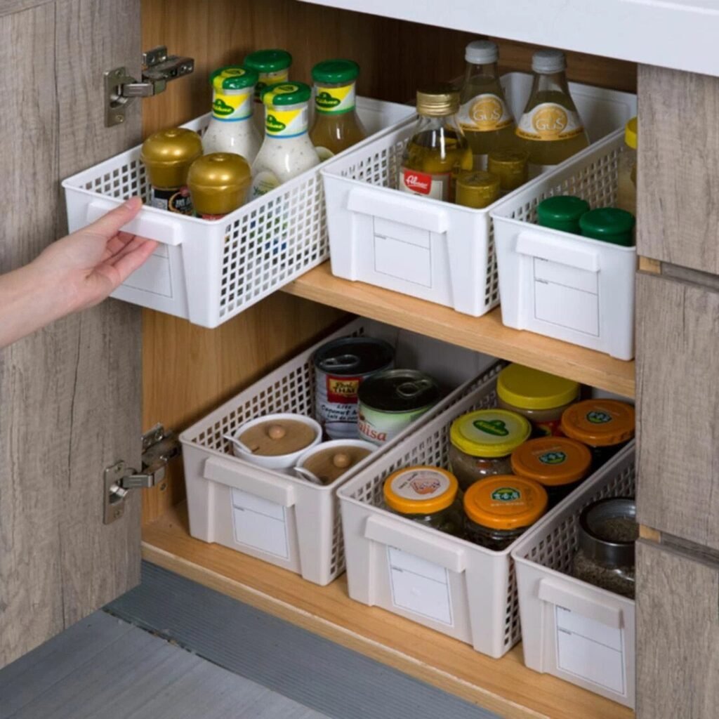  kitchen cabinet organization hacks,